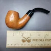 Michel Smooth Full Bent Billiard Estate Briar Pipe, Unsmoked - Image 9