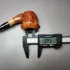 Viprati Smooth Dublin Sitter w/ Olivewood Estate Briar Pipe, Italian Estates - Image 9