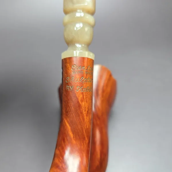Sven Lar Skulptur by Kabik XL Freehand Estate Briar Pipe, Unsmoked - Image 9