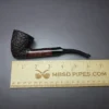 James Upshall Bark Grp 6 Rusticated Dublin Estate Briar Pipe, Unsmoked - Image 9