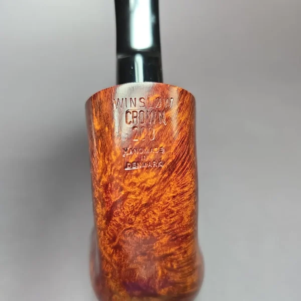 Winslow Crown 200 Smooth Freehand Dublin Estate Briar Pipe, Unsmoked, 9mm - Image 9