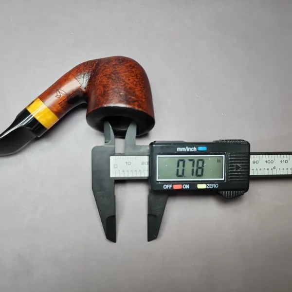 Morgan BlackJack 20 Limited Edition Sandblasted Dublin Briar Pipe, New - Image 9