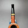 Bjarne Nielsen Signature Smooth Bent Billiard Estate Briar Pipe, Unsmoked, 9mm - Image 9