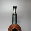 Vitale Partially Sandblasted Rhodesian (Two Star) Handmade Briar Pipe, New - Image 9