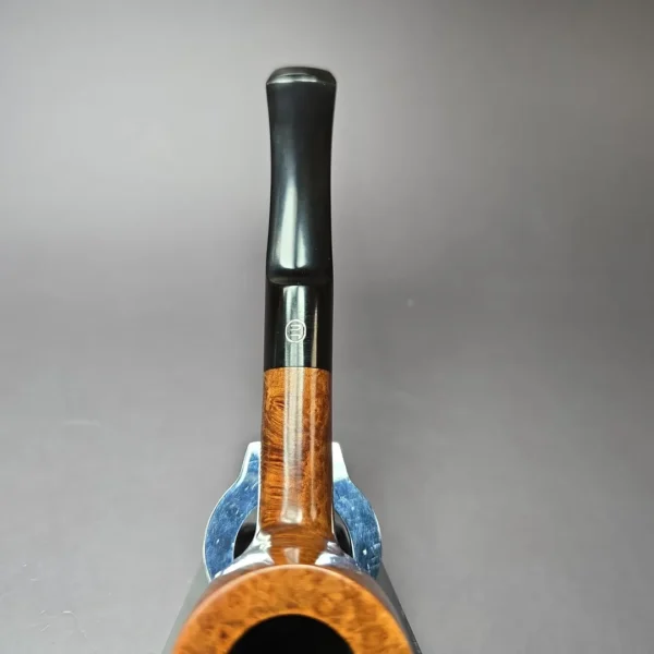 James Upshall P Grade Grp 4 Smooth Saddle Pot Estate Briar Pipe, Unsmoked - Image 9