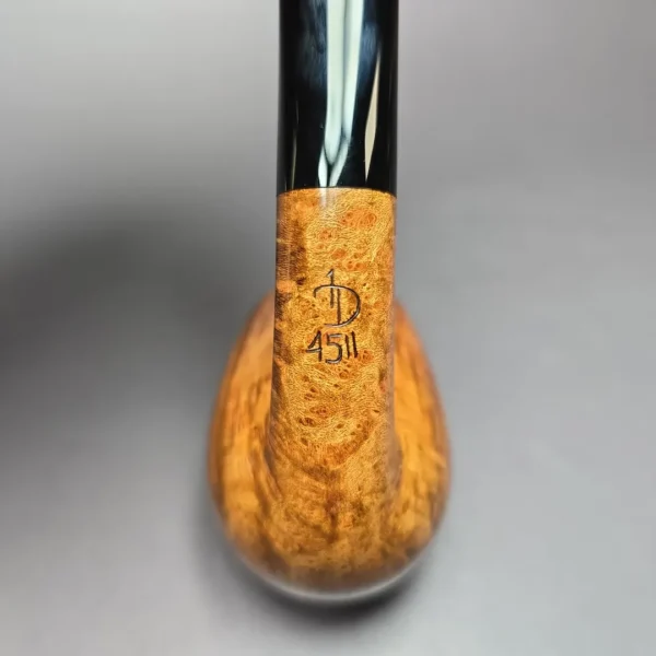Wandi Riyadi Smooth Bent Billiard Handmade Briar Pipe, New - Image 9