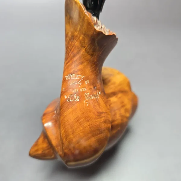 Randy Wiley 1988 The Conch Spiral Freehand Estate Briar Pipe, American Estates - Image 9