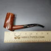 Dave Neeb Handmade Magnum Smooth Cherrywood Briar Pipe, New - Image 9