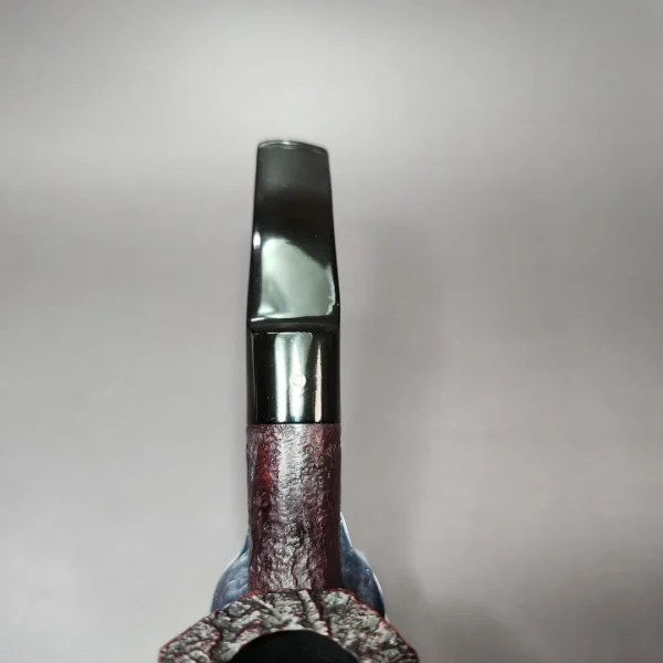 Ashton 1990 Pebble Grain XXX Sandblasted Panel Pot Estate Briar Pipe, English Estates - Image 9