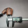Sean Reum Contrast Sandblasted Bent Pot Estate Briar Pipe, American Estates - Image 9