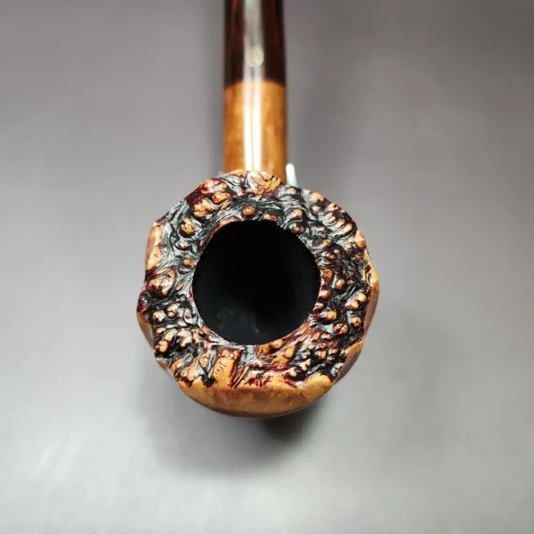 James Upshall Empire Ambassador Smooth Spiral Dublin Estate Briar Pipe, Unsmoked - Image 9