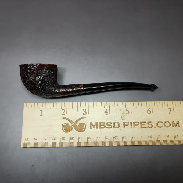 Dunhill 1980 Shell Briar 41781 Sandblasted Zulu Estate Briar Pipe, English Estates - Image 9