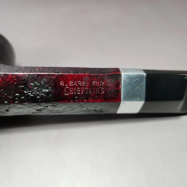 Rainer Barbi for Chieftains Sandblasted Facet Estate Briar Pipe, German Estates - Image 9