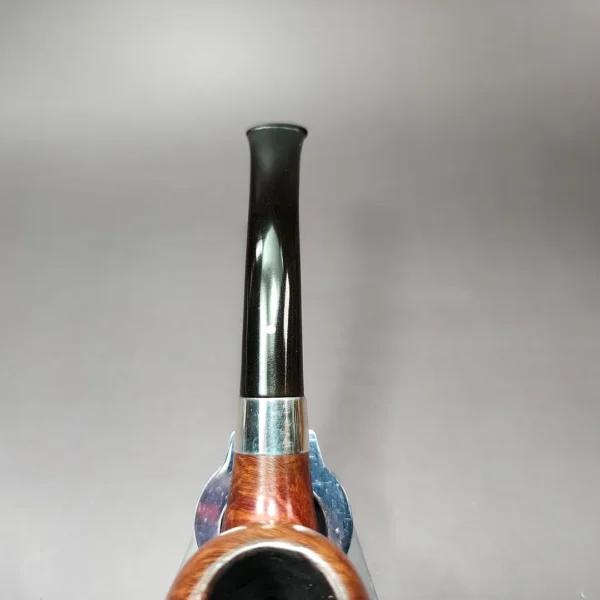 Dunhill 1973 Bruyere 926 Smooth Bent Billiard w/ Silver Estate Briar Pipe, English Estates - Image 9