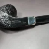 Peterson Antique Collection 1908 Sandblasted Estate Briar Pipe, Irish Estates, 9mm - Image 9