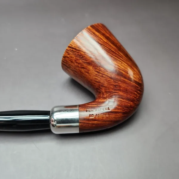 Ser Jacopo Gem Series Granato Smooth Estate Briar Pipe, Italian Estates - Image 9