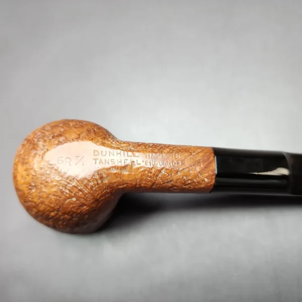 Dunhill 1963 Tanshell 6R Sandblasted Pot Estate Briar Pipe, English Estates - Image 9