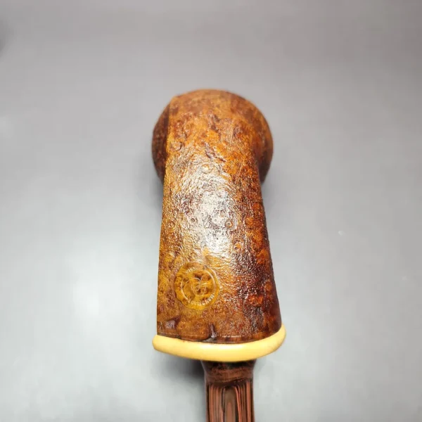 Denis Rusakov Sandblasted Fish w/ Boxwood Estate Briar Pipe, Other Estates - Image 9