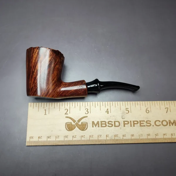Karl Erik Smooth Poker Sitter Estate Briar Pipe, Danish Estates - Image 9