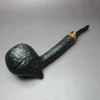 Sebastian Heck Long Shank Acorn w/ Masur Birch Handmade Briar Pipe, New - Image 10