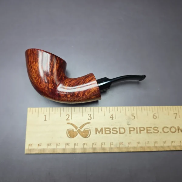 Winslow Crown 200 Smooth Freehand Dublin Estate Briar Pipe, Unsmoked, 9mm - Image 10