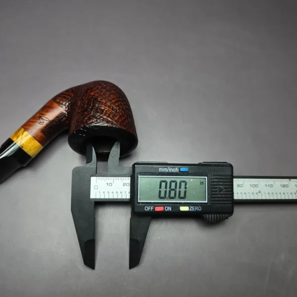 Morgan BlackJack 20 Limited Edition Sandblasted Dublin Briar Pipe, New - Image 10