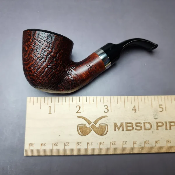 Morgan BlackJack 20 Sandblasted Dublin Briar Pipe, New - Image 10