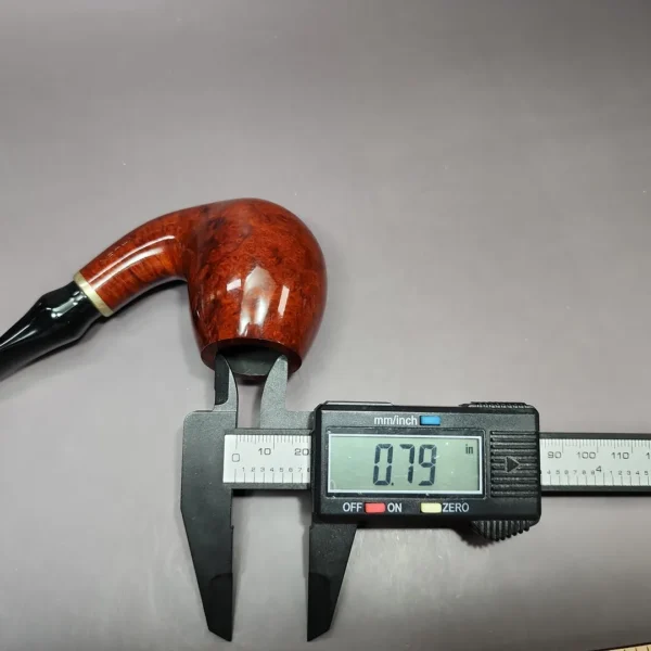 Vauen 6873 Smooth Bent Egg Estate Briar Pipe, Unsmoked, 9mm - Image 10