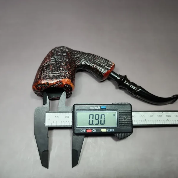 Nording Sandblasted Freehand Estate Briar Pipe, Danish Estates - Image 10