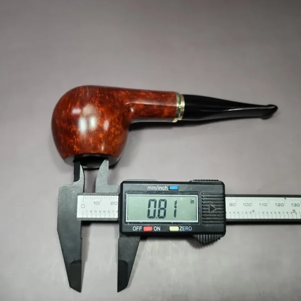 Vauen 3212 Smooth Apple w/ Hex Shank Estate Briar Pipe, Unsmoked, 9mm - Image 10