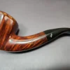 Age Bogelund Smooth Dublin w/ Briar Block Display Estate Briar Pipe, Unsmoked - Image 10