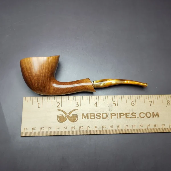 Randy Wiley Unique Smooth Freehand Estate Briar Pipe, American Estates - Image 10