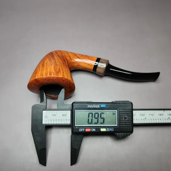 Paul Becker Grade H Smooth Dublin Estate Briar Pipe, German Estates, 9mm - Image 10