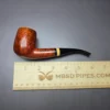Bjarne Nielsen Signature Smooth Bent Billiard Estate Briar Pipe, Unsmoked, 9mm - Image 11
