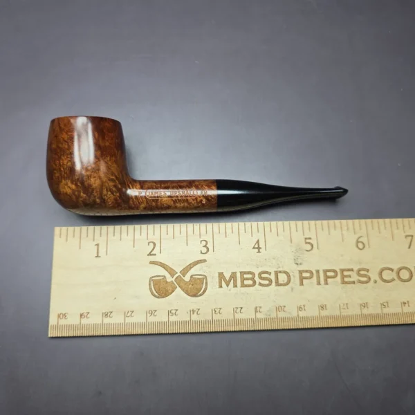 James Upshall P Grade Grp 4 Smooth Billiard Estate Briar Pipe, Unsmoked - Image 11