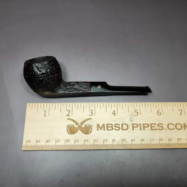 Ashton 1994 Pebble Grain XX Sandblasted Bulldog Estate Briar Pipe, Unsmoked - Image 11