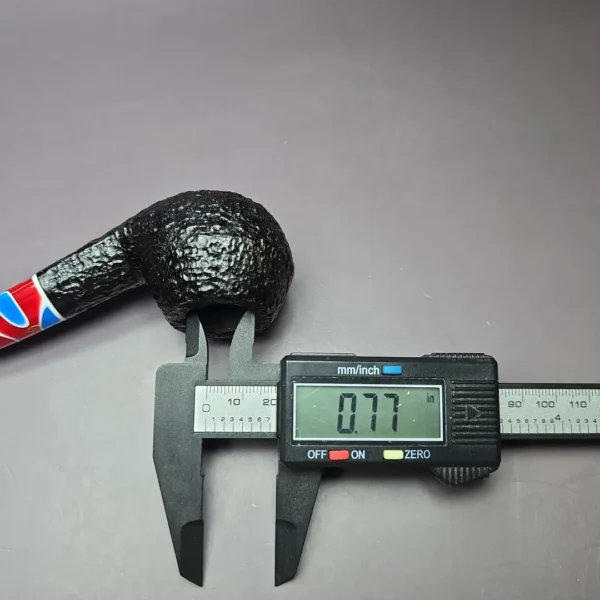Savinelli Colombina 673 KS Rusticated Bulldog Briar Pipe, 6mm, New - Image 10