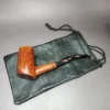 Dave Neeb Handmade Magnum Smooth Cherrywood Briar Pipe, New - Image 11