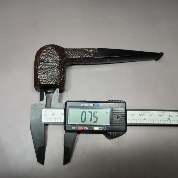 Ashton 2006 Pebble Grain XX Sandblasted Panel Estate Briar Pipe, English Estates - Image 11