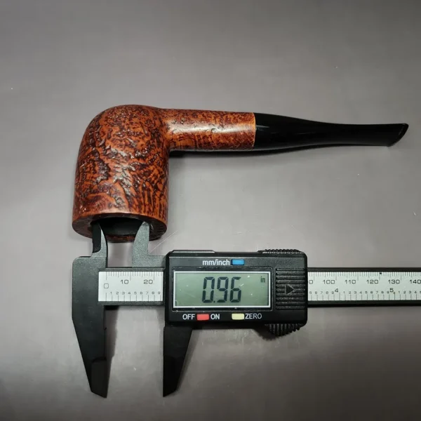 Hilson Epoque Largo 108 Sandblasted Dublin Estate Briar Pipe, Belgian Estates - Image 11