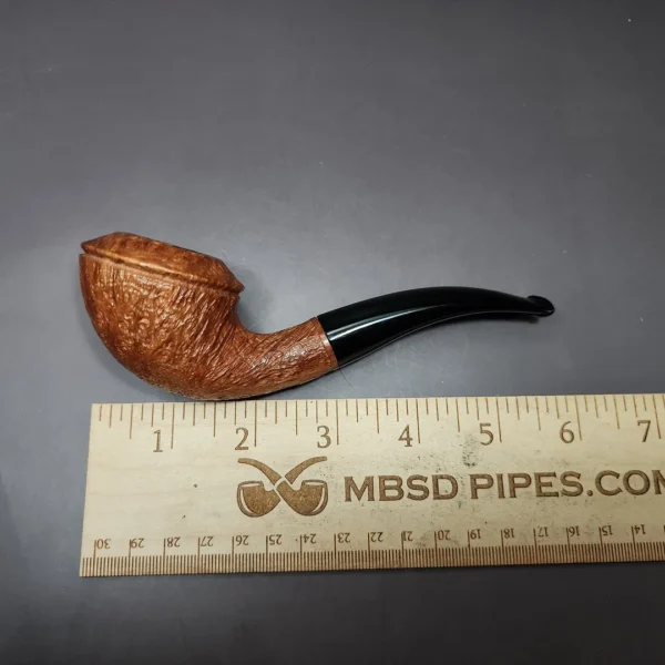 Kevin Arthur Sandblasted Rhodesian Estate Briar Pipe, American Estates - Image 11