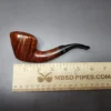 Age Bogelund Smooth Dublin w/ Briar Block Display Estate Briar Pipe, Unsmoked - Image 11