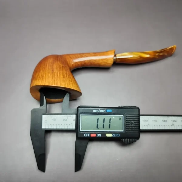 Randy Wiley Unique Smooth Freehand Estate Briar Pipe, American Estates - Image 11