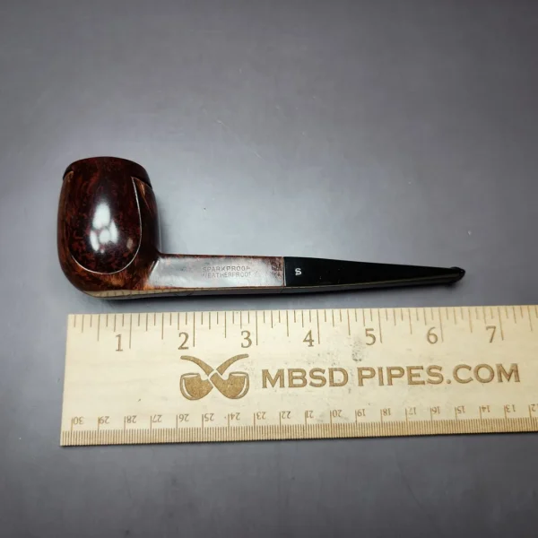 Sparkproof Weatherproof Hurricane Wind Cap Estate Briar Pipe, French Estates - Image 11