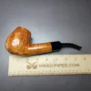 James Upshall Empire Executive Smooth Bent Billiard Estate Briar Pipe, Unsmoked - Image 11