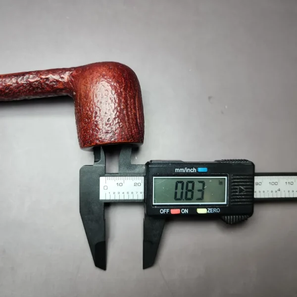 Charatan's Make Sandblasted Lumberman Estate Briar Pipe, English Estates - Image 11