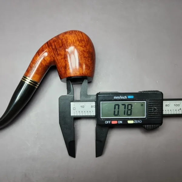 Gigi Epoca Smooth Egg Estate Briar Pipe, Italian Estates - Image 11