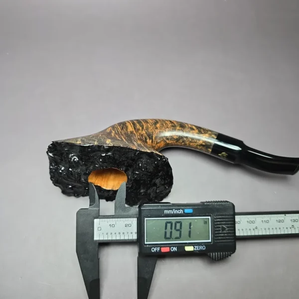 Poul Winslow Crown Collector Smooth Freehand Estate Briar Pipe, Unsmoked, 9mm - Image 11