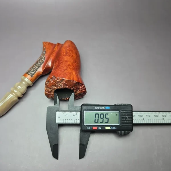 Sven Lar Skulptur by Kabik XL Freehand Estate Briar Pipe, Unsmoked - Image 11