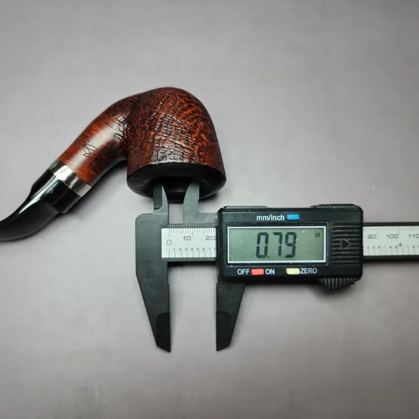 Morgan BlackJack 20 Sandblasted Dublin Briar Pipe, New - Image 11